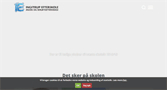 Desktop Screenshot of ingstrupefterskole.dk